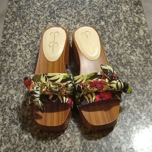 Women's Floral Slide Sandals